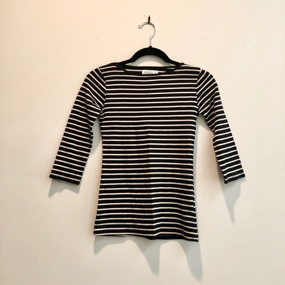 Zara Organic Cotton Striped Top
